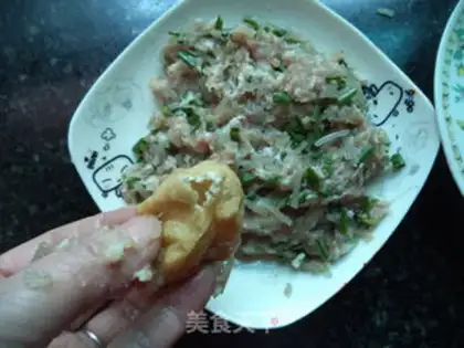 Make Pork fan tofu step 6