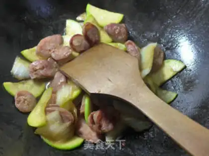 Make The cabbage sausage step 9