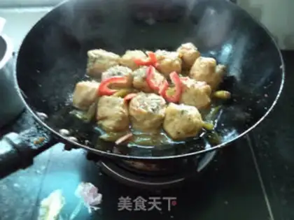 Make Sour fan tofu step 10