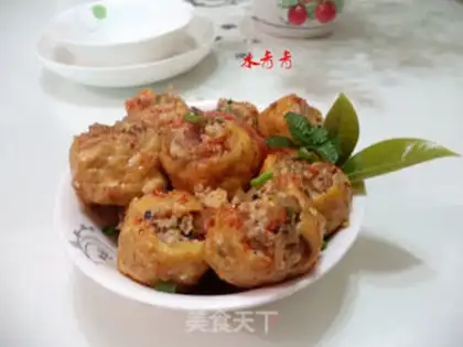 Make Pork fan tofu step 16