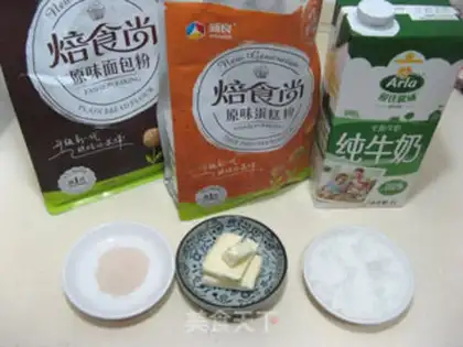 Make Cream bread step 0