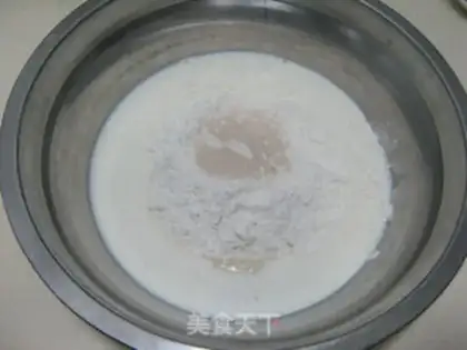 Make Cream bread step 1