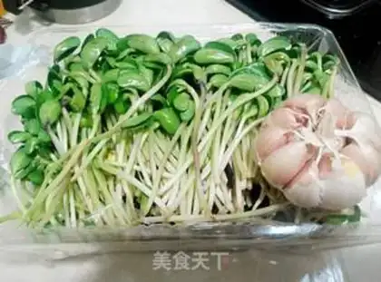 Make Garlic black bean seed step 0