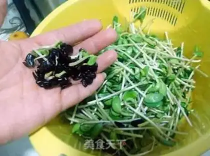 Make Garlic black bean seed step 2