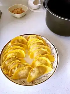 Make Egg dumplings step 8