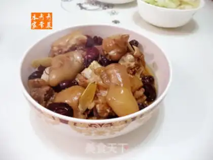Make Dry-dry red dates, pigs