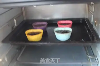 Make Chocolate lava cake step 11