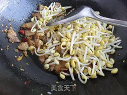 Make Soybean sprouts step 4