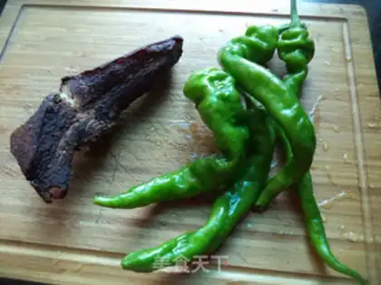 Make Pepper meat step 0