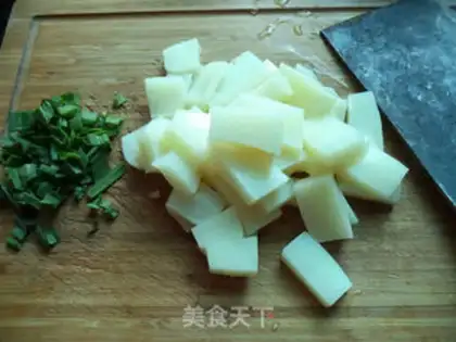 Make Hot rice tofu step 0