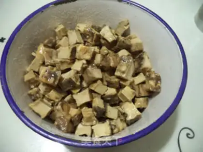 Make Hot tofu cream step 3