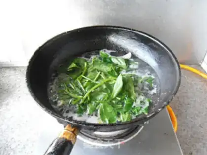 Make Spinach step 2