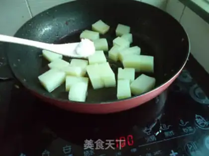 Make Hot rice tofu step 3