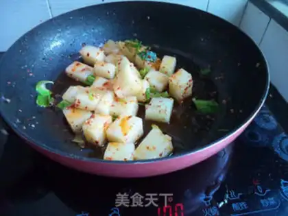Make Hot rice tofu step 8