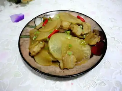 Make Dry radish step 9