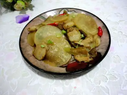 Make Dry radish step 10