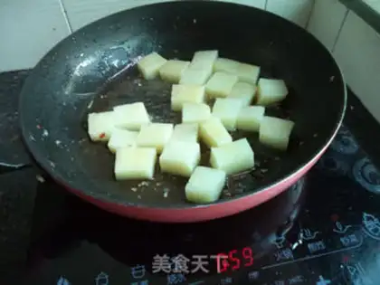 Make Meat and tofu step 4