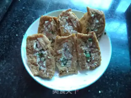 Make Fried tofu step 1