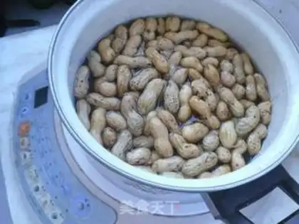 Make Boiled peanuts step 2