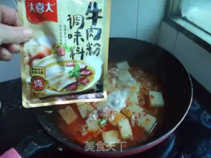 Make Meat and tofu step 9