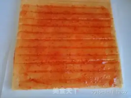 Make Strawberry jam cake rolls step 20