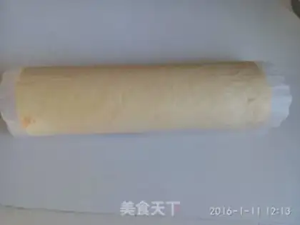 Make Strawberry jam cake rolls step 21