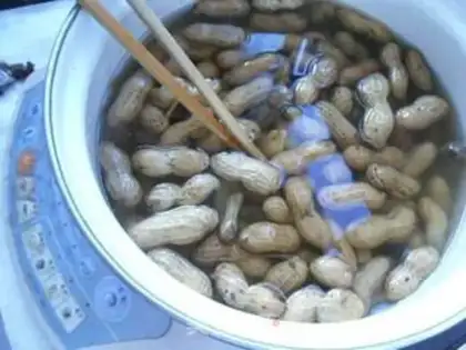 Make Boiled peanuts step 6