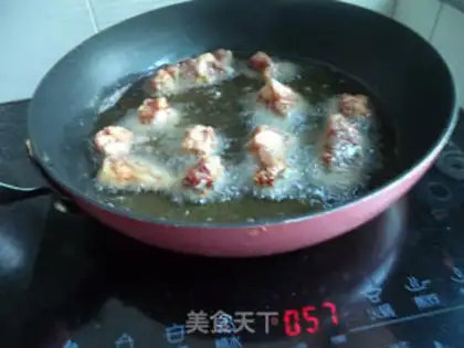 Make Fried pork crumbs step 5