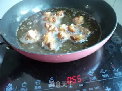 Make Fried pork crumbs step 8