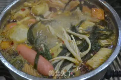 Make Chicken bone soup pan step 19