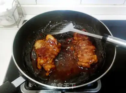 Make Burn chicken legs step 8