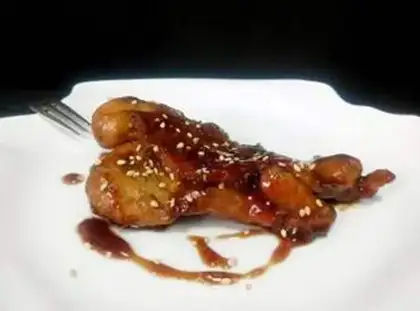 Make Burn chicken legs step 9