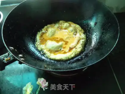 Make Mocked egg noodles step 2