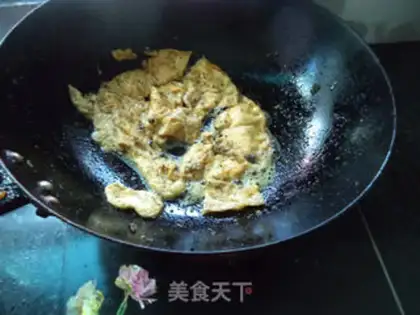 Make Mocked egg noodles step 3