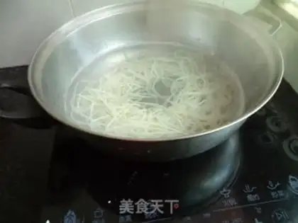 Make Mocked egg noodles step 7