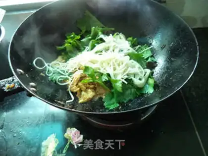 Make Mocked egg noodles step 8