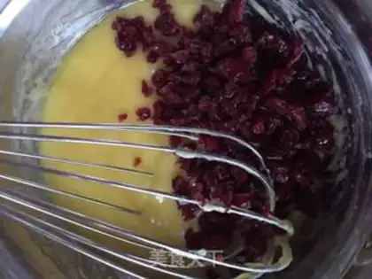 Make Cranberry cookies step 4