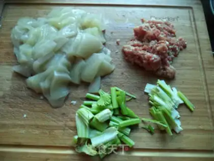 Make Spicy tofu step 1