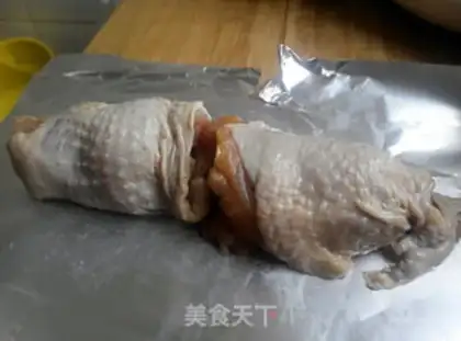 Make Steam chicken leg rolls step 3