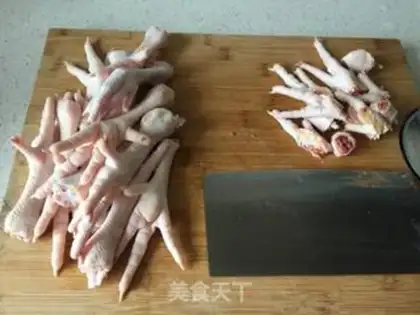 Make Porridge claws step 0