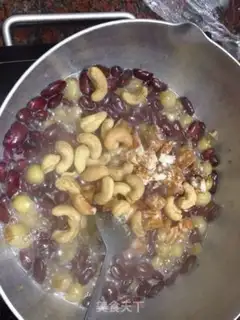 Make ♪ Burning the Lotus red bean ♪ step 7