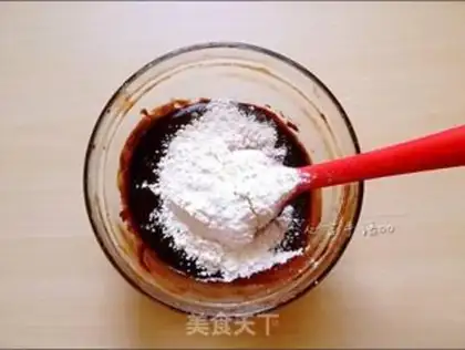 Make Egg brownie step 8