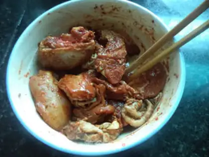 Make Chicken leg step 3
