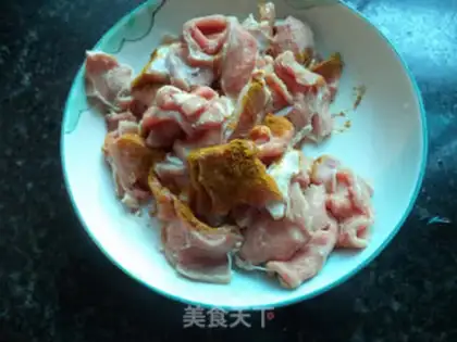 Make A spicy string of beef step 1