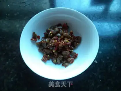 Make Bean petals for carp step 0