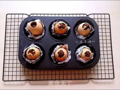 Make Egg brownie step 11