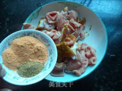 Make A spicy string of beef step 2