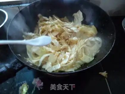 Make Spicy cabbage step 5