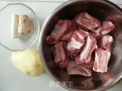 Make Potato stew ribs step 0