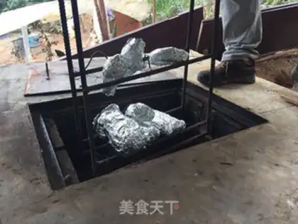 Make Chickens in the sea cucumber kiln step 5
